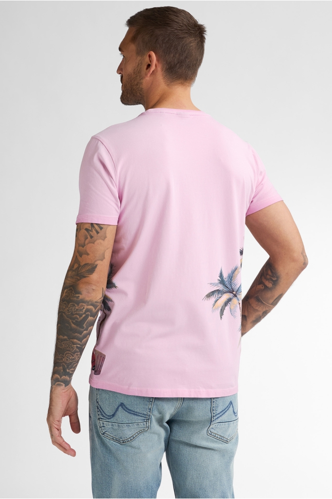 T SHIRT MET ARTWORK M 1050 TSR673 3169 Ice Pink